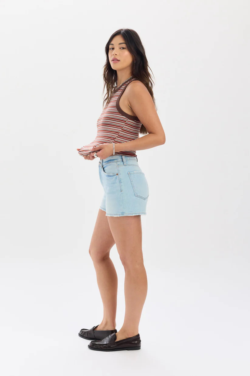 Daze Denim Troublemaker High Rise Short