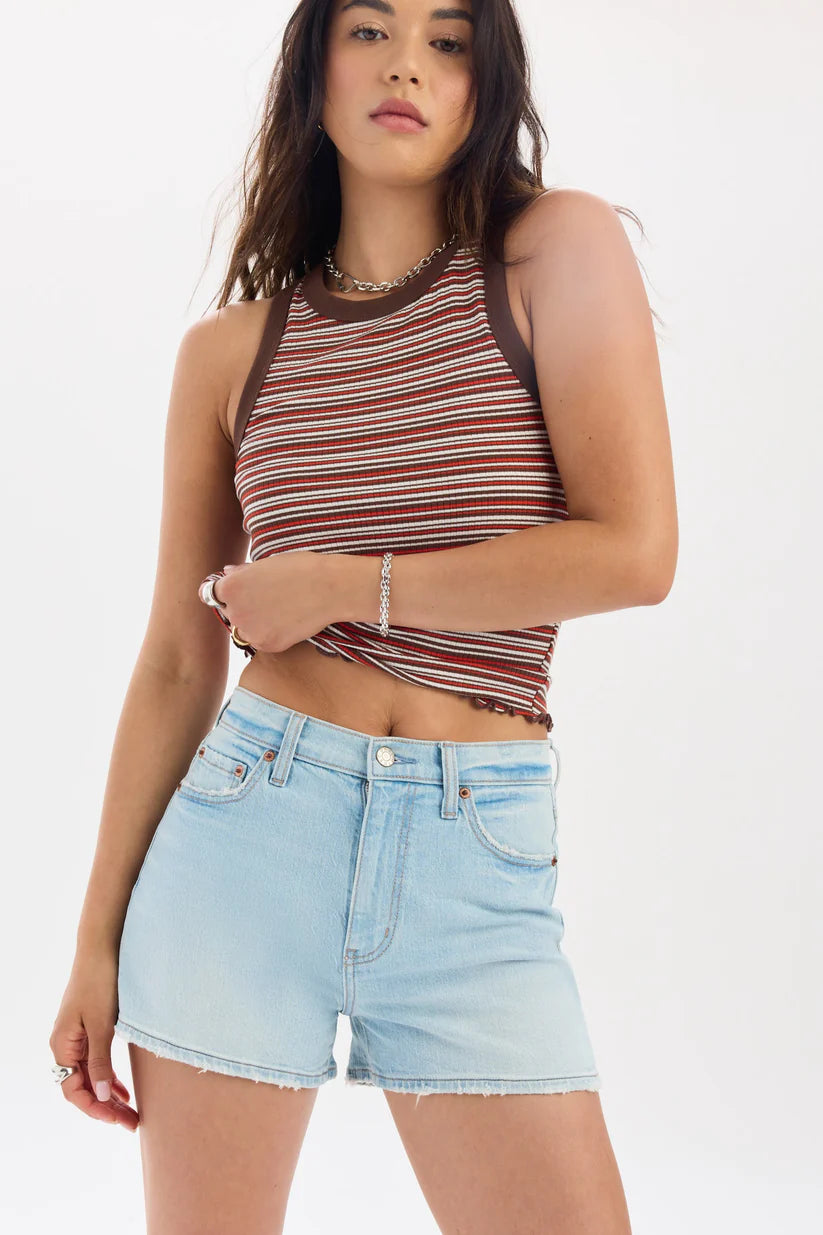 Daze Denim Troublemaker High Rise Short