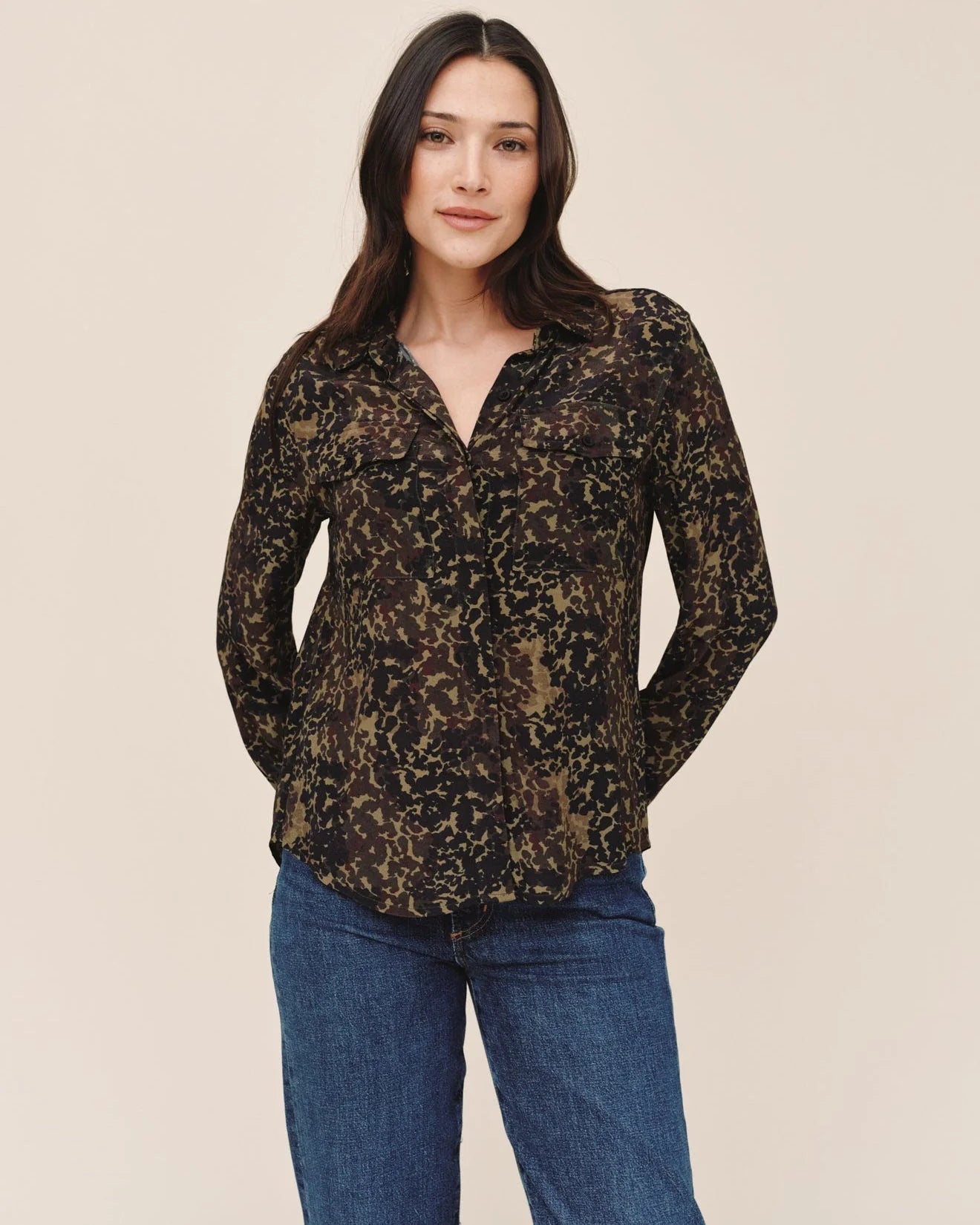 Bella Dahl Utility Pocket Button Down
